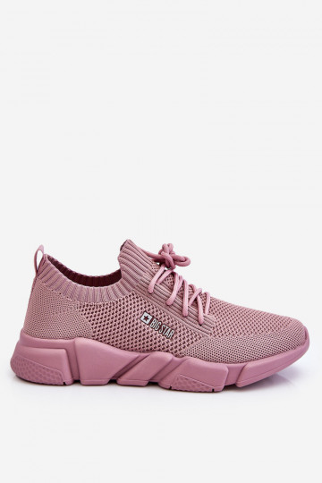 Women's Light Sneakers Memory Foam System Big Star JJ274266 Pink