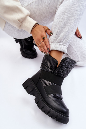 Women's Boots with Insulation Black Feritos 2