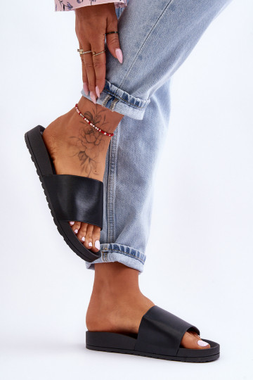 Classic Women's Slippers Black Rolien 2