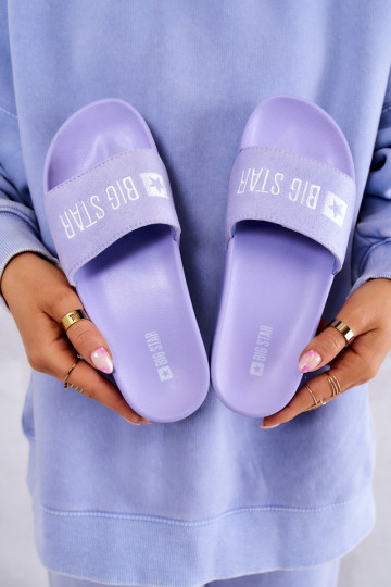 Rubber Slippers Big Star JJ274A265 Violet 2