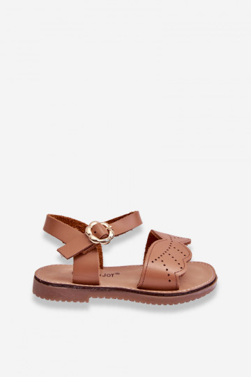 Classic Children's Sandals Brown Izzy 2
