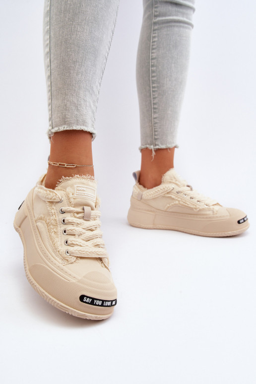 Women's Sneakers GOE NN2N4060 Beige
