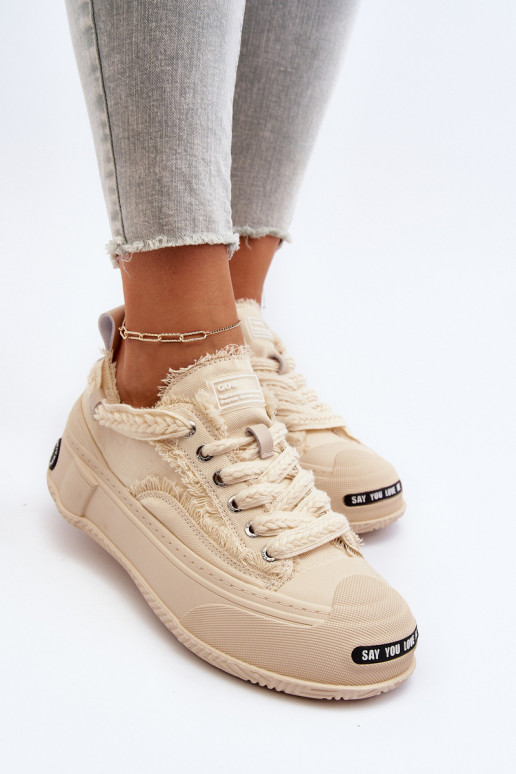 Women's Sneakers GOE NN2N4060 Beige