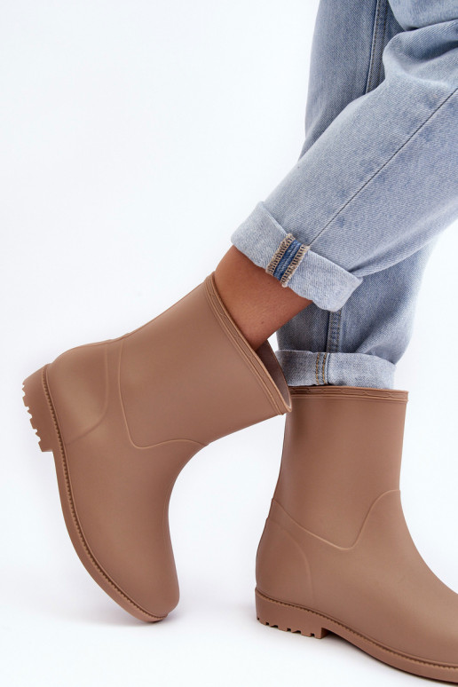 Women's Classic Slip-on Galoshes Beige Solihia