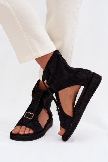 Women's Sandals With Upper Black Coralya 2