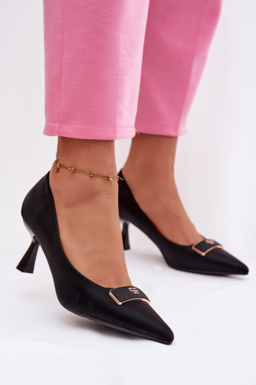 Fessira Heeled Shoes with Decorative Detail 2