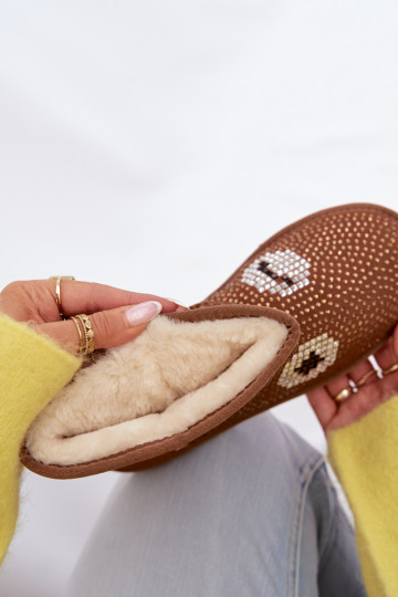 Decorated High Women's Snow Boots Camel Galivra 2