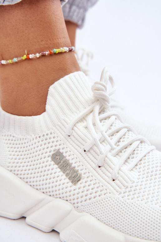 Women's Light Sneakers Memory Foam System Big Star JJ274268 White