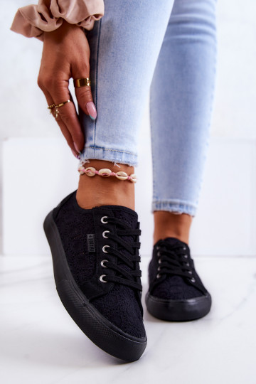 Openwork Sneakers BIG STAR JJ274064 Black 2