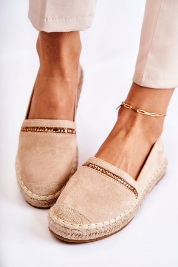 Classic Women's Slip-On Espadrilles Beige Cersei 2