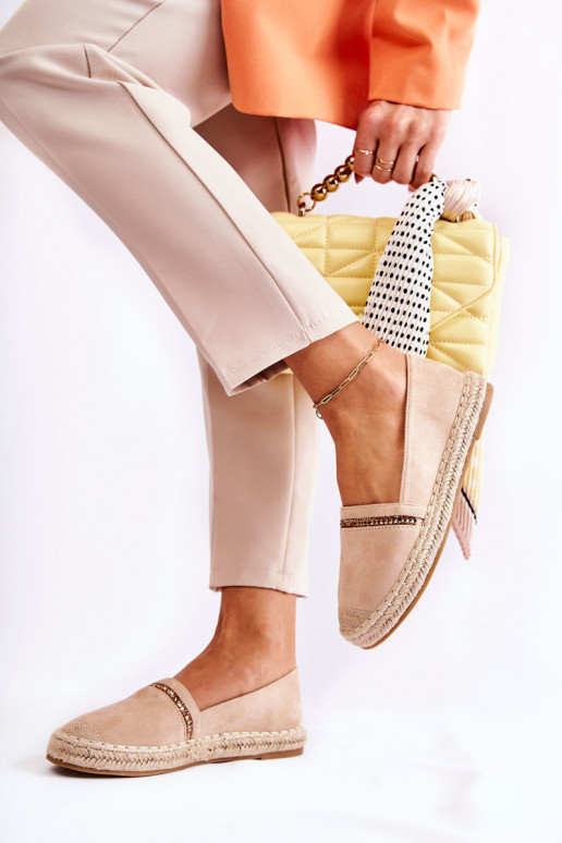 Classic Women's Slip-On Espadrilles Beige Cersei