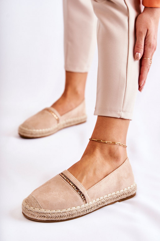 Classic Women's Slip-On Espadrilles Beige Cersei