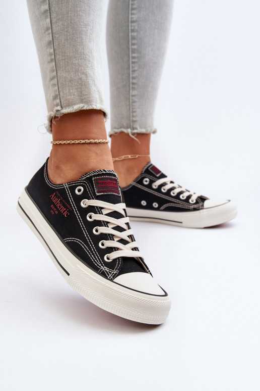 Damskie Trampki Big Star NN274234 Czarne