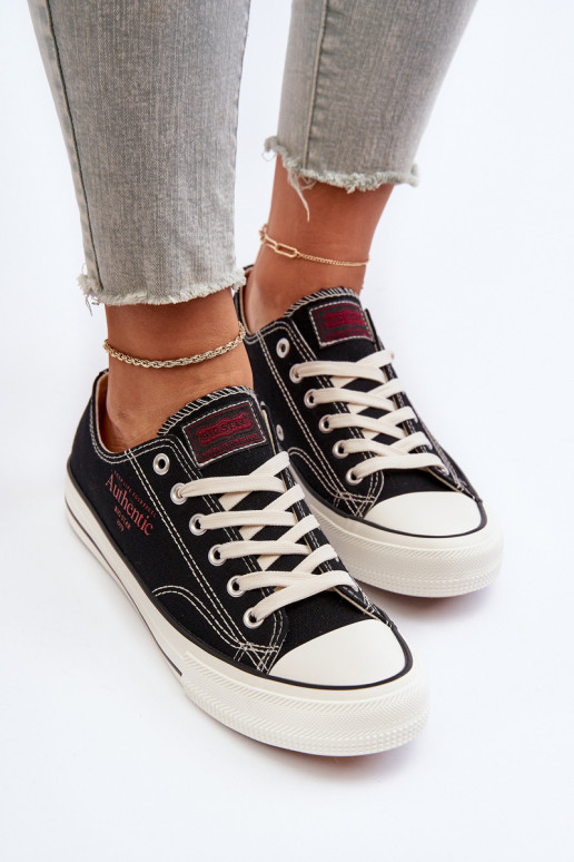 Damskie Trampki Big Star NN274234 Czarne