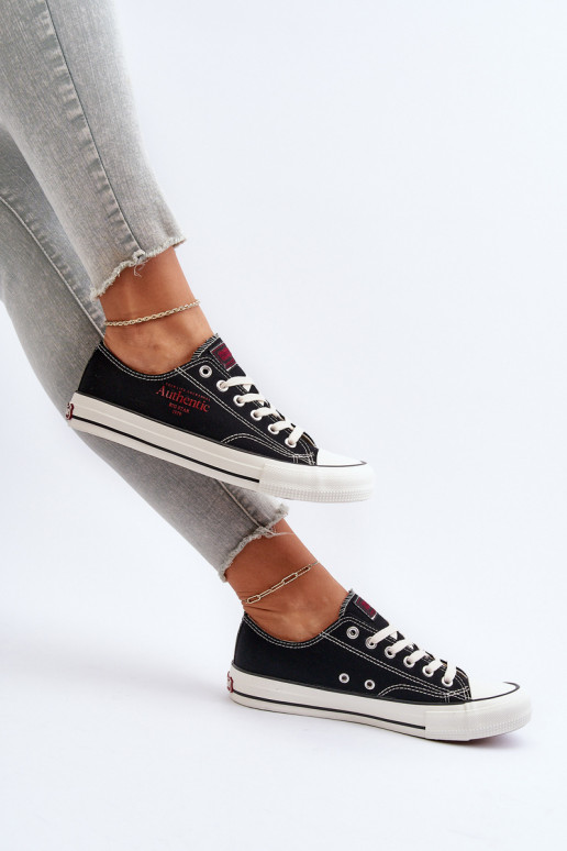 Damskie Trampki Big Star NN274234 Czarne