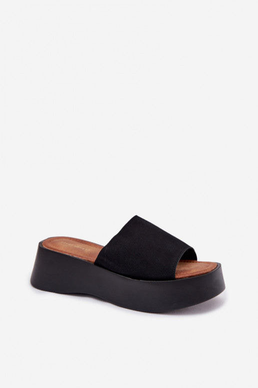 Women's Platform Sandals Black Liorisse