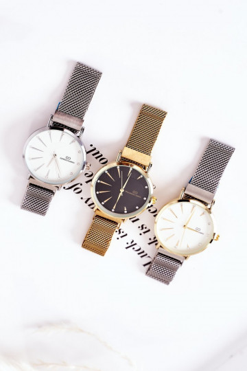 Watch On Mesh Bracelet Giorgio&Dario Silver-Gold 2