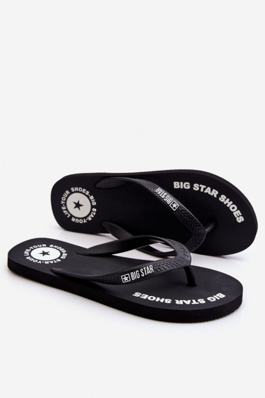 Men's Flip Flops Big Star LL174444 Black