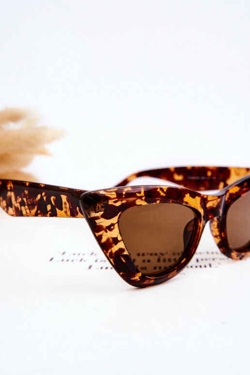 Women's Sunglasses Cat's Eye V100045 Brown