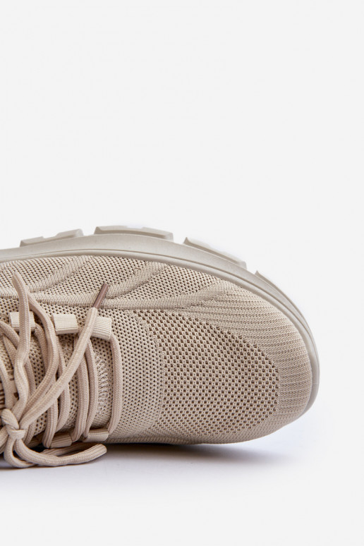 Men's sneakers HI-POLY SYSTEM Big Star NN174469 Beige