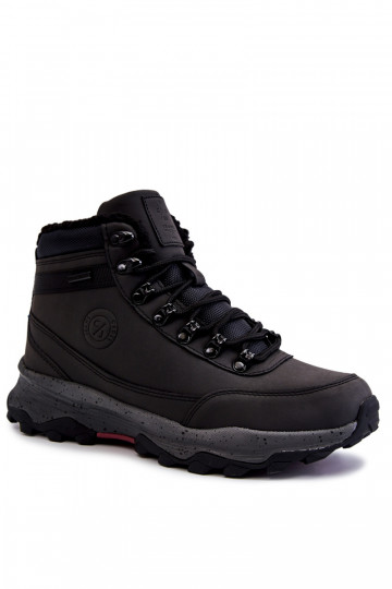 Men's Warm Trekking Shoes Cross Jeans KK1R40027C Black