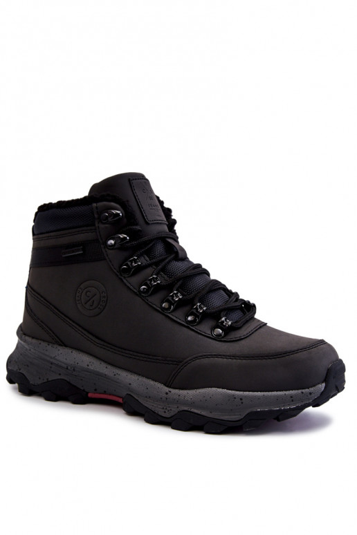 Men's Warm Trekking Shoes Cross Jeans KK1R40027C Black