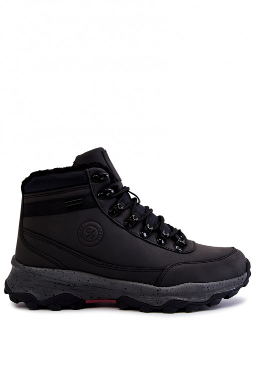 Men's Warm Trekking Shoes Cross Jeans KK1R40027C Black