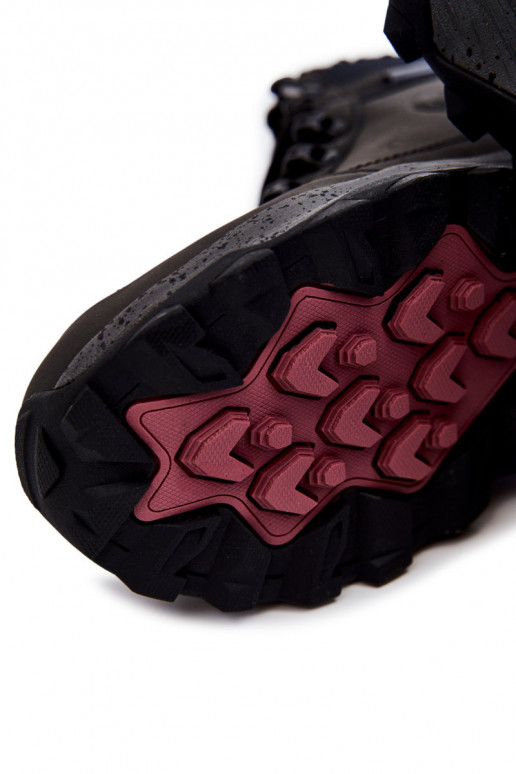 Men's Warm Trekking Shoes Cross Jeans KK1R40027C Black