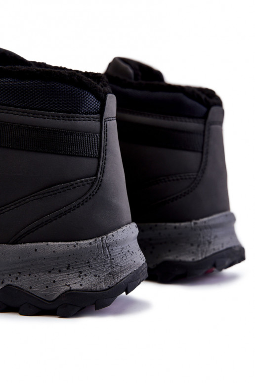 Men's Warm Trekking Shoes Cross Jeans KK1R40027C Black