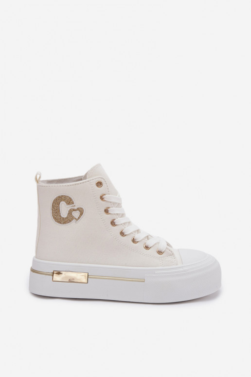 Women's Platform Sneakers White Meloria