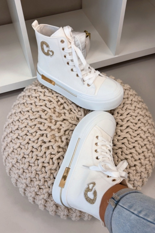 Women's Platform Sneakers White Meloria