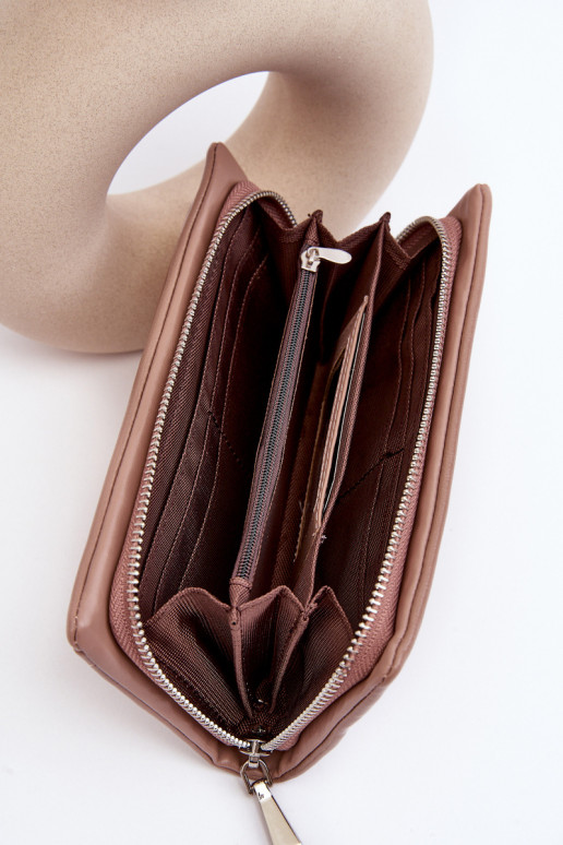 Damski Portfel Beżowy Tiborlena