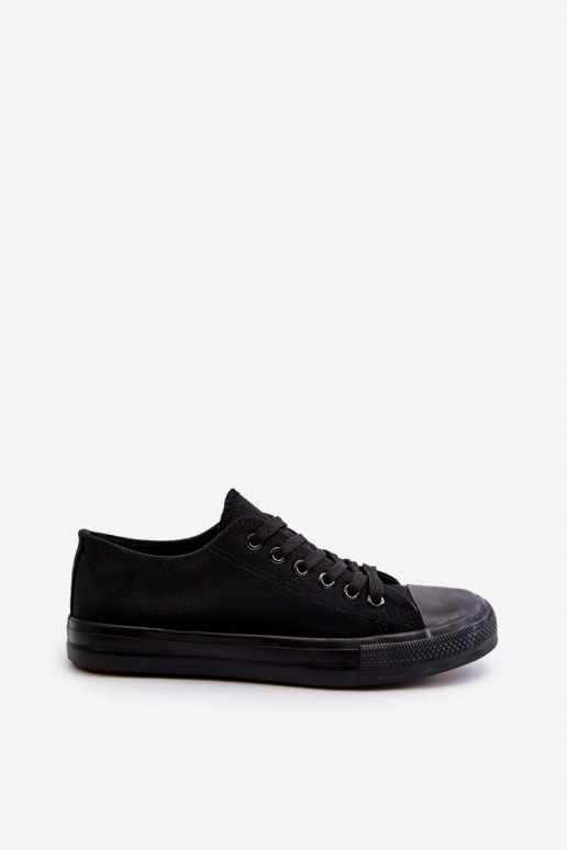 Women's Classic Low Black Sneakers Caelira
