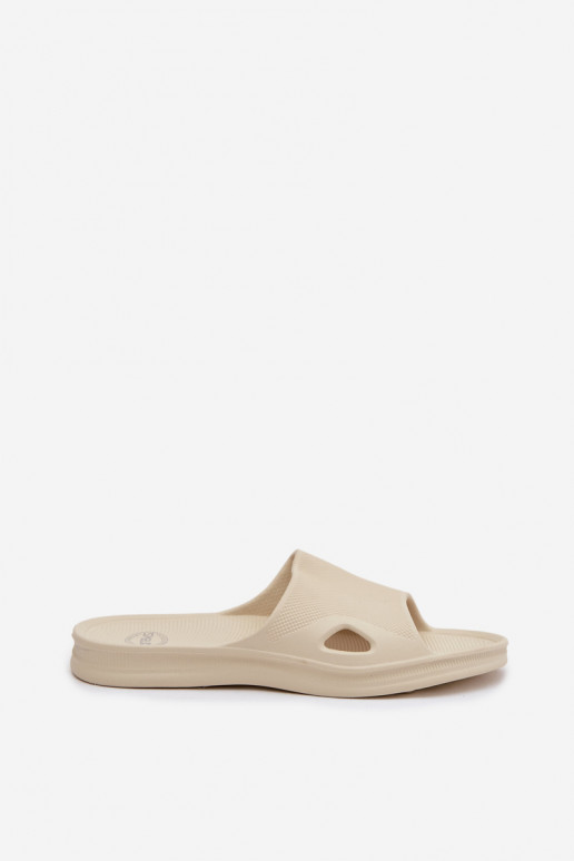 Classic Women's Beige Slides Juniria