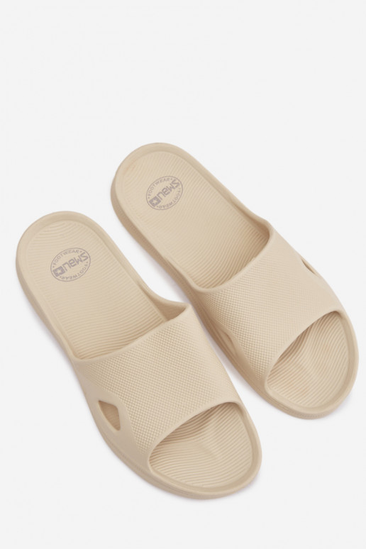 Classic Women's Beige Slides Juniria