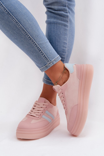 Women's Platform Sneakers Pink Galleria