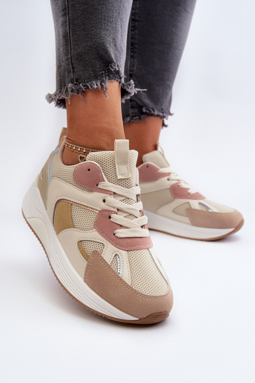 Women's Platform Sneakers in Multicolor Lenivia