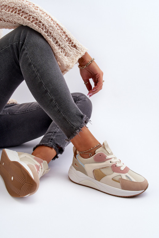 Women's Platform Sneakers in Multicolor Lenivia