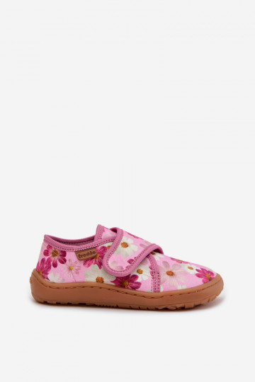 Girls' Children's Barefoot Slippers Kwiatki Froddo G1700438-8 -11 Pink 2