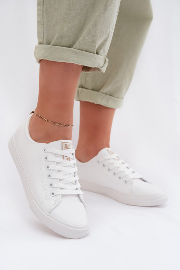 Women's Eco Leather Sneakers Big Star TT274001 White 2