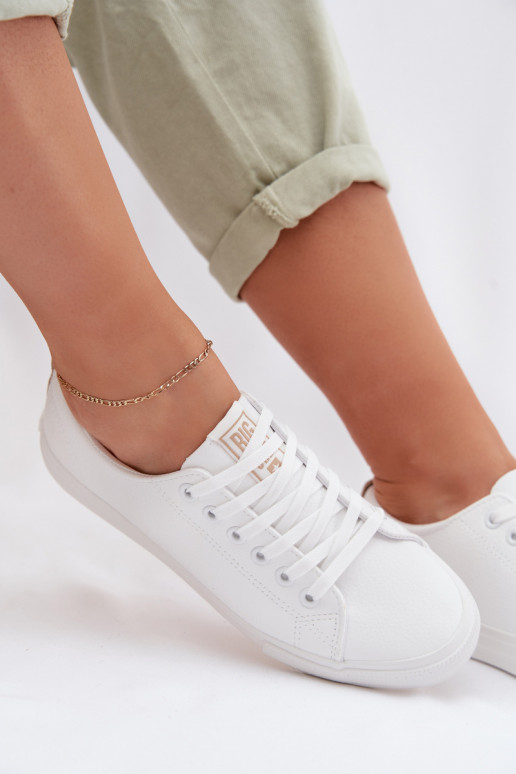 Women's Eco Leather Sneakers Big Star TT274001 White