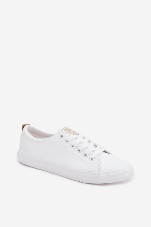 Women's Eco Leather Sneakers Big Star TT274001 White