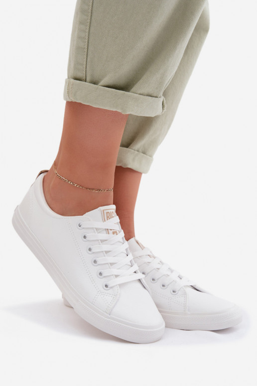 Women's Eco Leather Sneakers Big Star TT274001 White