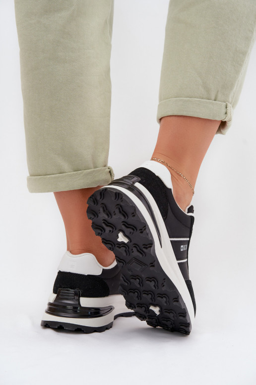 Women's Sneakers Sports Shoes Big Star TT274877 HI-POLY SYSTEM Black