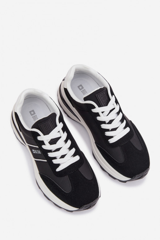 Sneakersy Buty Sportowe Damskie Big Star TT274877 HI-POLY SYSTEM Czarne