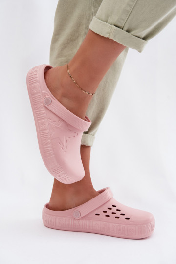 Women's Foam Chodaki Slides Big Star TT274A080 Pink