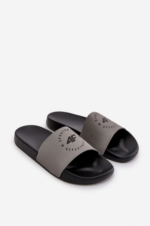 Men's Flip Flops 4FMM00FFLIM046-25S Grey