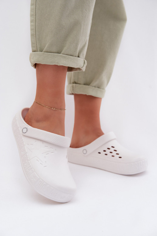 Women's Foam Clogs Big Star TT274A081 White