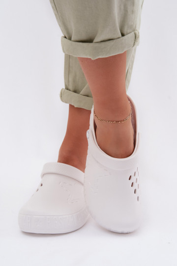 Women's Foam Clogs Big Star TT274A081 White 2