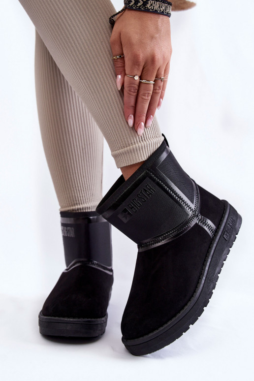 Women's Snow Boots Big Star KK274614 Black